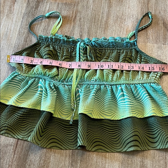 Wild Fable Olive and Lime Camisole Juniors M - Picture 6 of 8